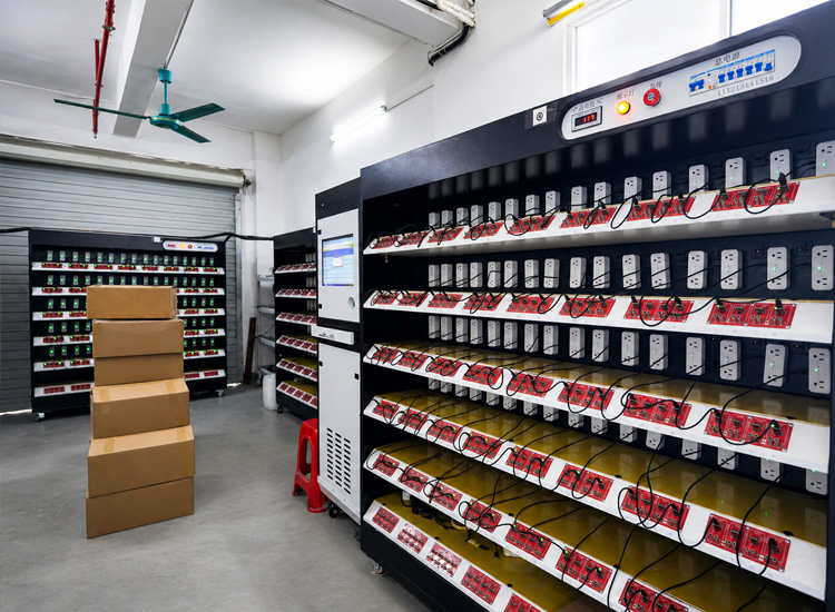 Product testing area